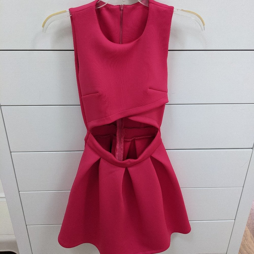 Fuchsia party dress